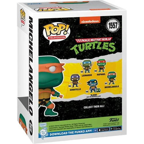 Funko POP! #1557 TMNT Michelangelo with Nunchucks