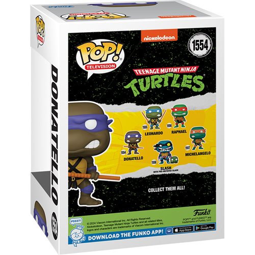 Funko POP! #1554 TMNT Donatello with Bo-Staff