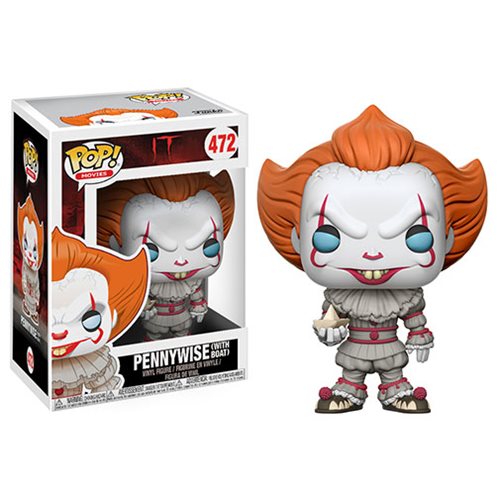 Funko POP! Movies Stephen King's It Pennywise Clown Figure #472 (Re-Run)