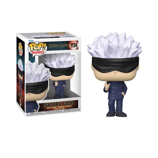 Funko POP! Anime Jujutsu Kaisen Satoru Gojo Figure #1114 (Re-Run)