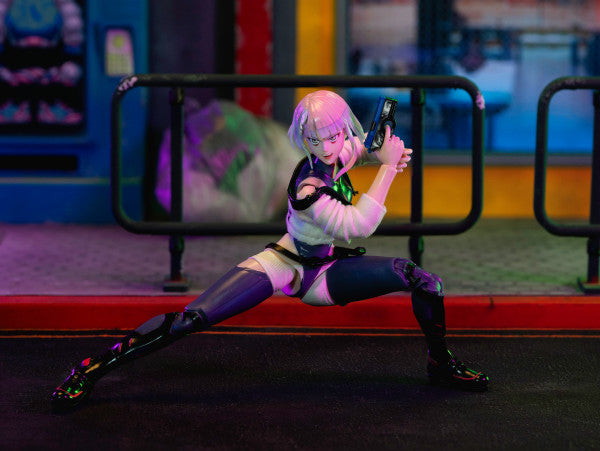 Jada Toys Cyberpunk Edgerunners Lucy Kushinada 1:12 Scale Action Figure