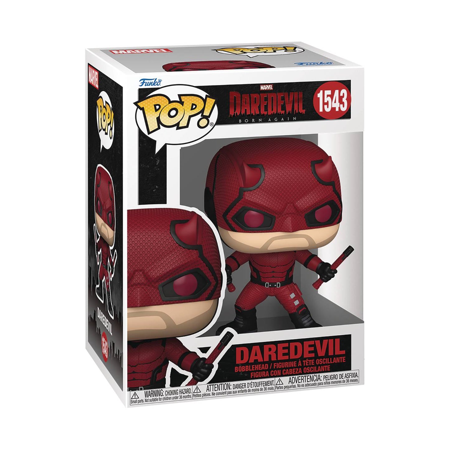 Funko POP! Marvel Daredevil: Born Again Daredevil with Nunchucks Figure #1543