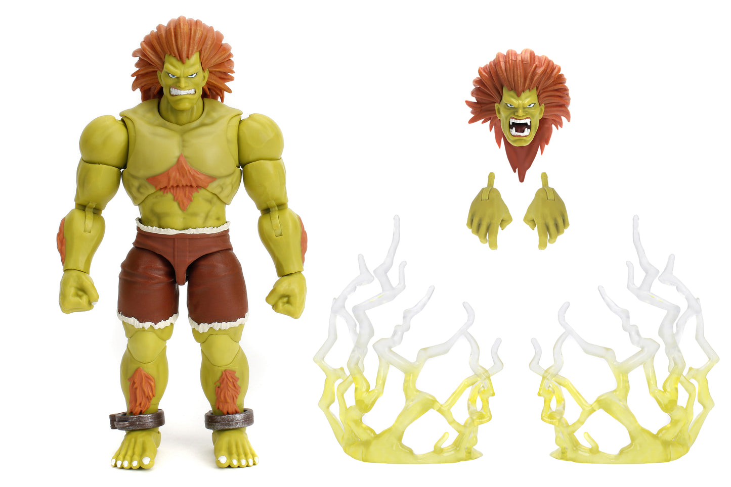Jada Toys Ultra Street Fighter II Blanka 6-Inch Scale Deluxe Action Figure