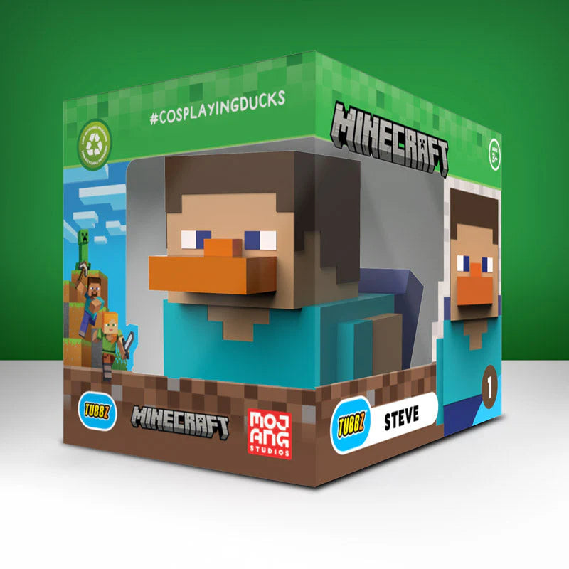 TUBBZ Minecraft: Steve (Boxed Edition) Figure