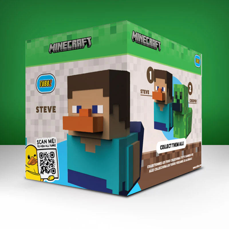 TUBBZ Minecraft: Steve (Boxed Edition) Figure