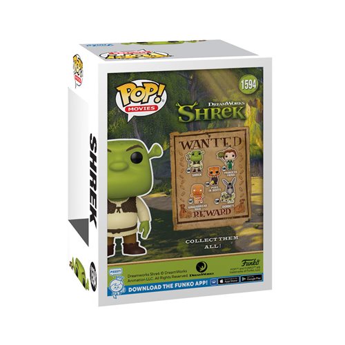 Funko POP! #1594 Shrek DreamWorks 30th Anniversary Shrek with Snake Balloon