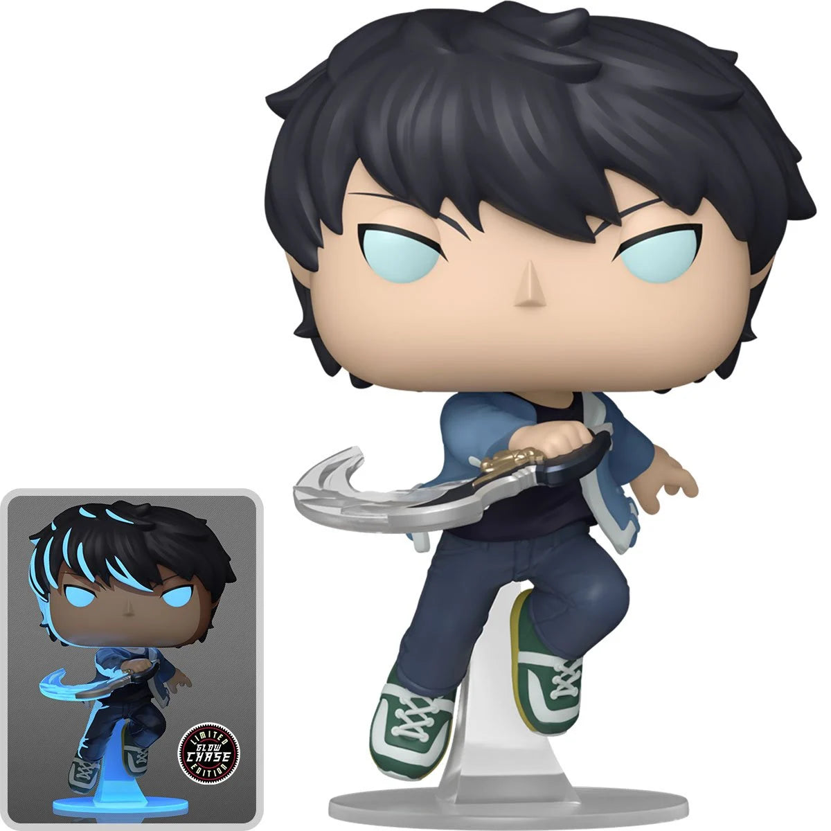 Funko POP! Anime Solo Leveling Sung Jinwoo Figure #1982 [Chase Available]