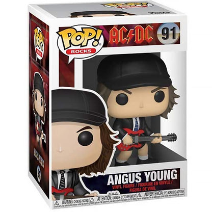 Funko POP! Rocks AC/DC Angus Young Figure #91 (Re-Run) [Chase Available]