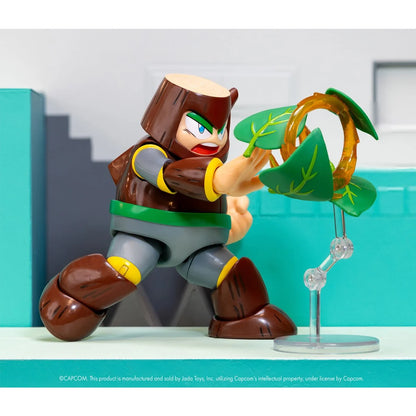 Jada Toys Mega Man Wood Man Deluxe Wave 3 1:12 Scale Action Figure