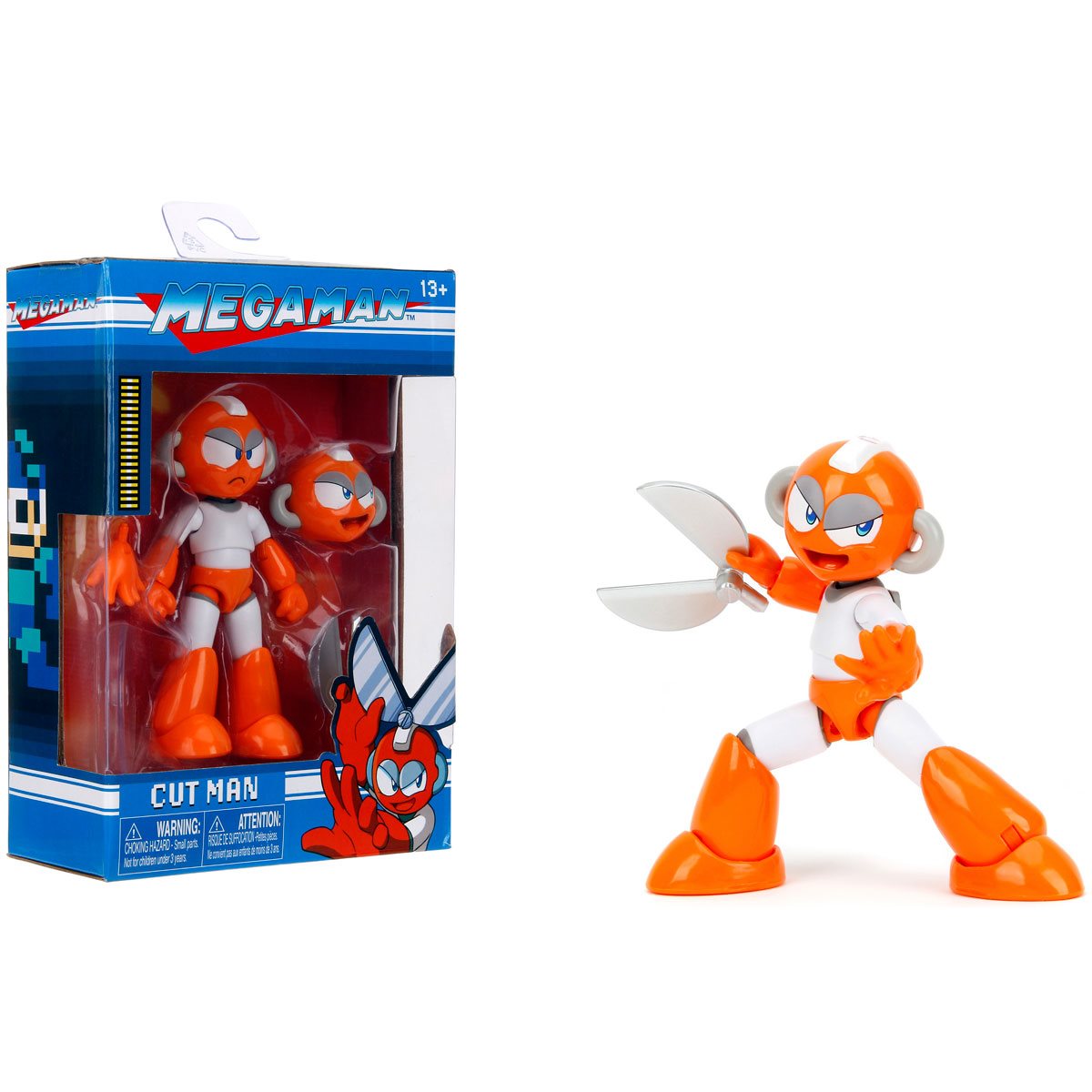Jada Toys Mega Man 1:12 Scale Wave 2 Cut Man Action Figure