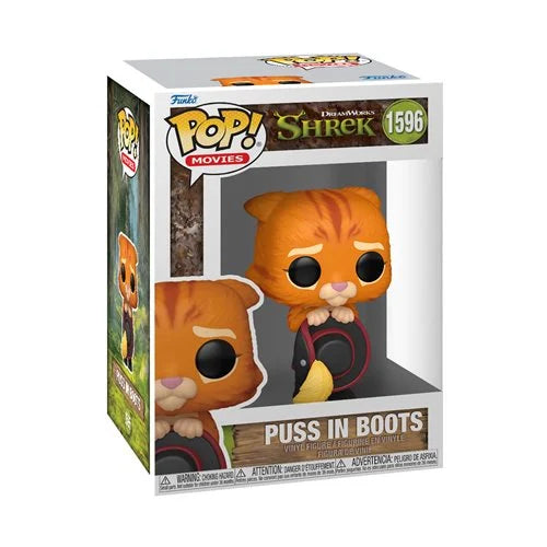 Funko POP! #1596 Shrek DreamWorks 30th Anniversary Puss in Boots with Hat