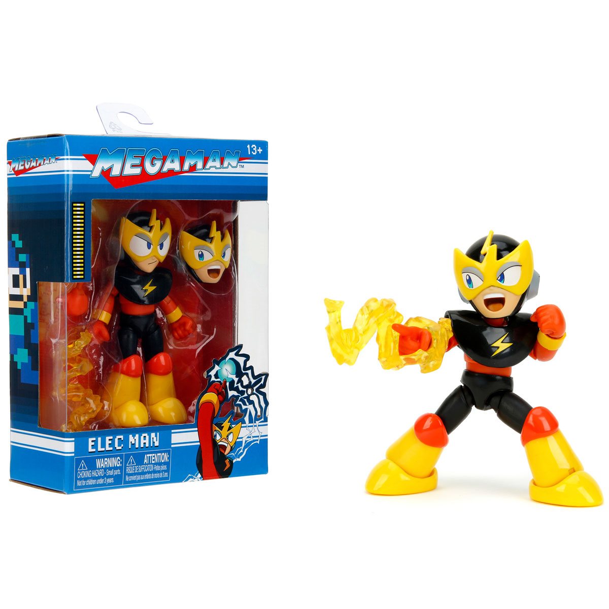 Jada Toys Mega Man 1:12 Scale Wave 2 Elec Man Action Figure