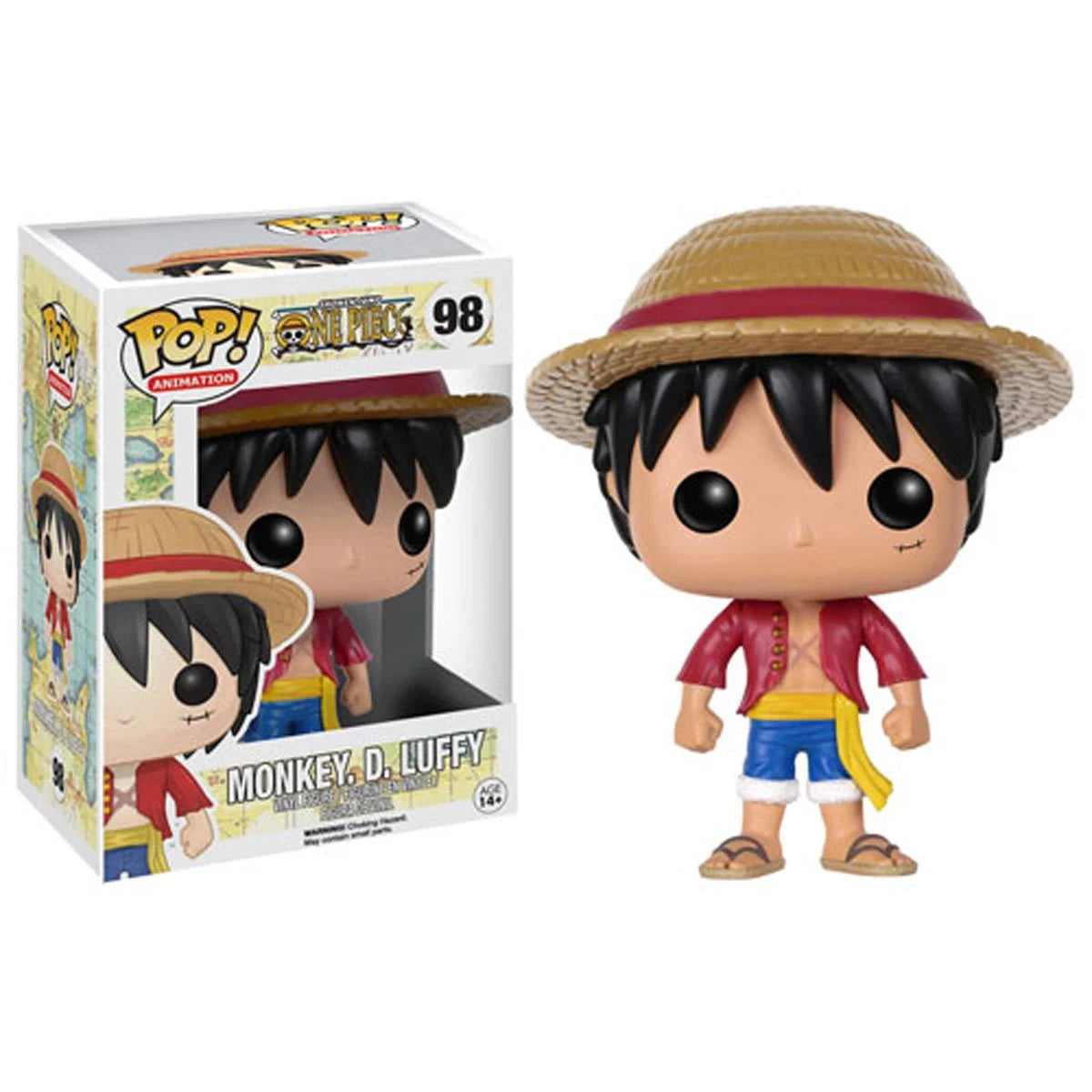 Funko POP! Anime One Piece Monkey D. Luffy Figure #98 (Re-Run)