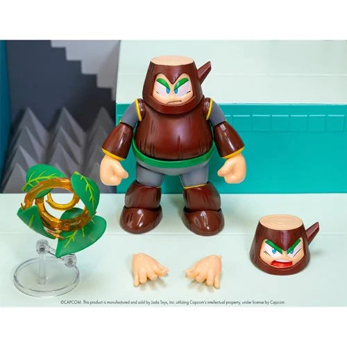 Jada Toys Mega Man Wood Man Deluxe Wave 3 1:12 Scale Action Figure