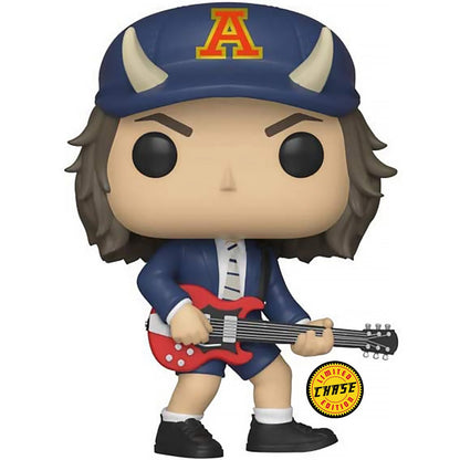 Funko POP! Rocks AC/DC Angus Young Figure #91 (Re-Run) [Chase Available]