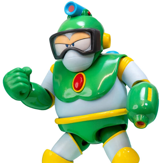 Jada Toys Mega Man Bubble Man Deluxe Wave 3 1:12 Scale Action Figure