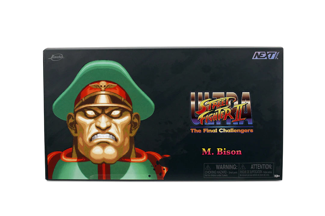 Jada Toys Ultra Street Fighter II M. Bison 1/12 Scale Action Figure Deluxe Player 2 (Exclusive)