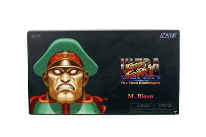 Jada Toys Ultra Street Fighter II M. Bison 1/12 Scale Action Figure Deluxe Player 2 (Exclusive)