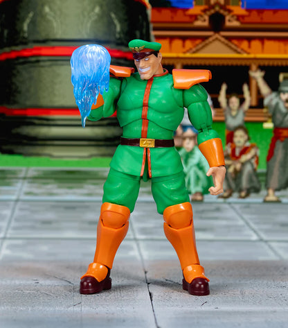 Jada Toys Ultra Street Fighter II M. Bison 1/12 Scale Action Figure Deluxe Player 2 (Exclusive)