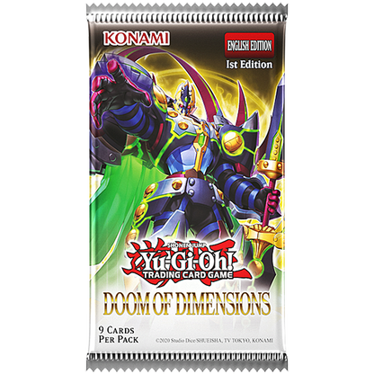 Konami Yu-Gi-Oh! Doom of Dimensions English 1st Edition Booster Box