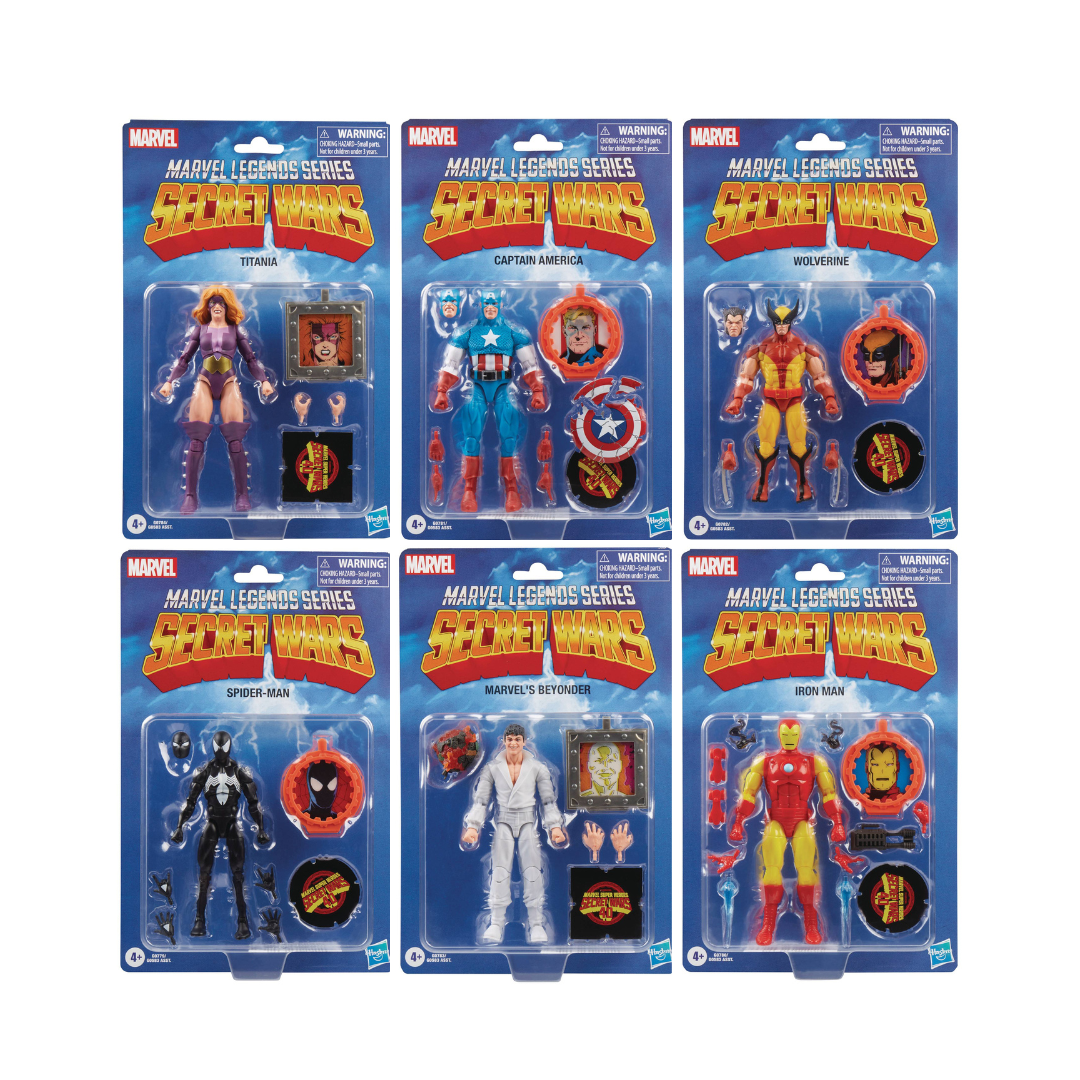 Hasbro Marvel Legends Secret Wars Action Figures