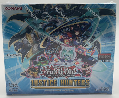 Konami Yu-Gi-Oh! Justice Hunters English 1st Edition Booster Box