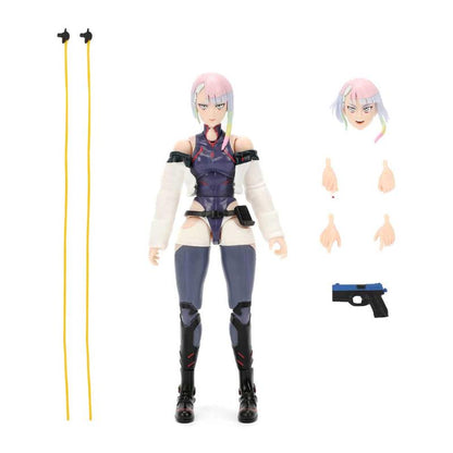 Jada Toys Cyberpunk Edgerunners Lucy Kushinada 1:12 Scale Action Figure