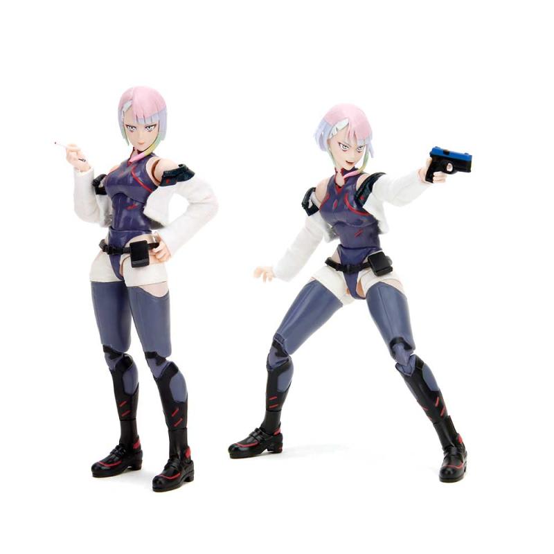 Jada Toys Cyberpunk Edgerunners Lucy Kushinada 1:12 Scale Action Figure