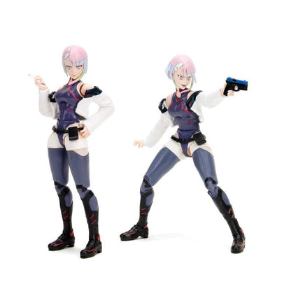 Jada Toys Cyberpunk Edgerunners Lucy Kushinada 1:12 Scale Action Figure