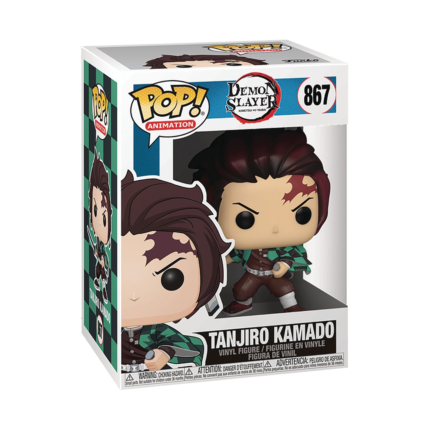 Funko POP! Demon Slayer: Kimetsu no Yaiba Tanjiro Kamado Figure #867