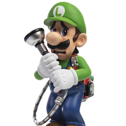 First 4 Figures Luigi's Mansion 3 – Luigi 9" PVC Figure (Standard Edition) Statue