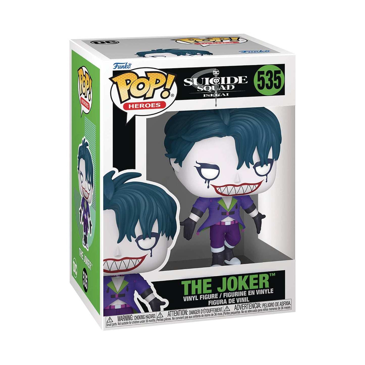 Funko POP! Heroes Suicide Squad Isekai The Joker Figure #535 (Chase Available)