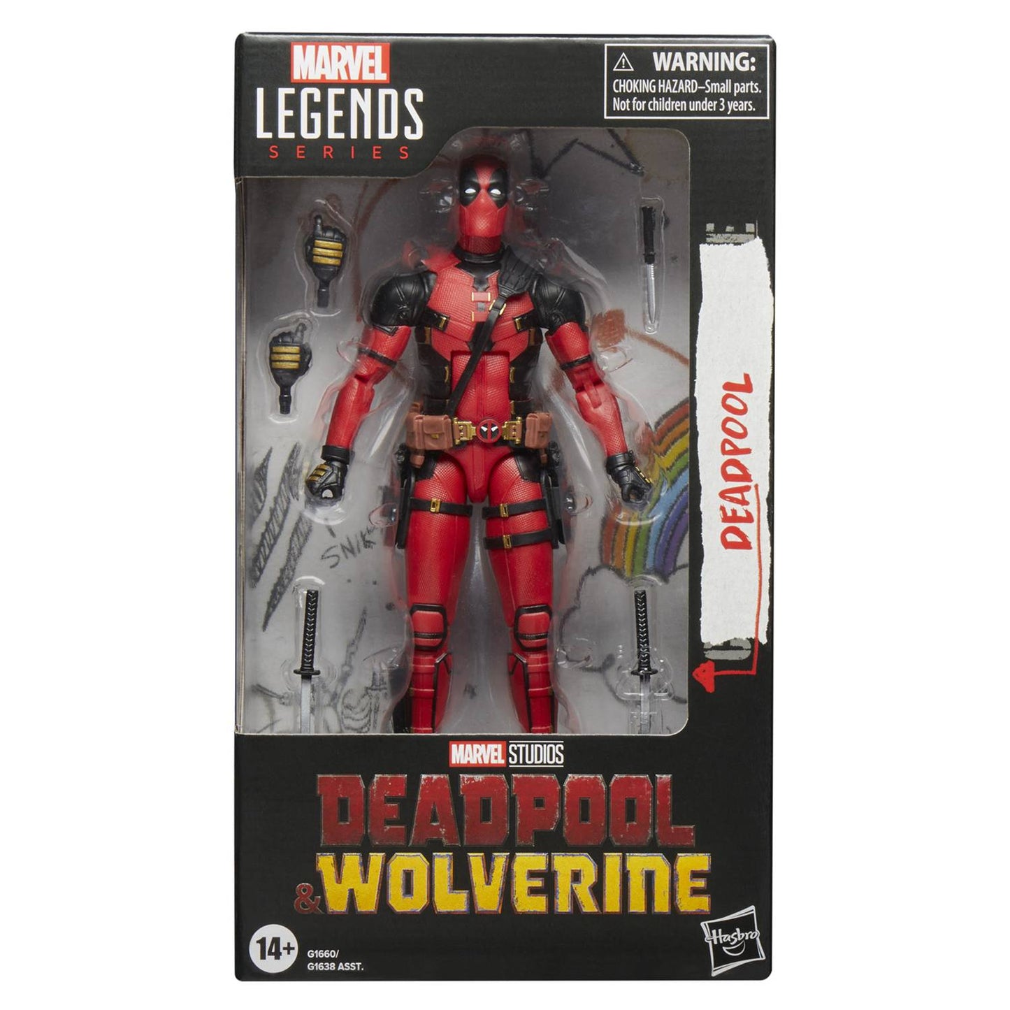 Hasbro Deadpool & Wolverine Marvel Legends Deadpool 6-Inch Action Figure