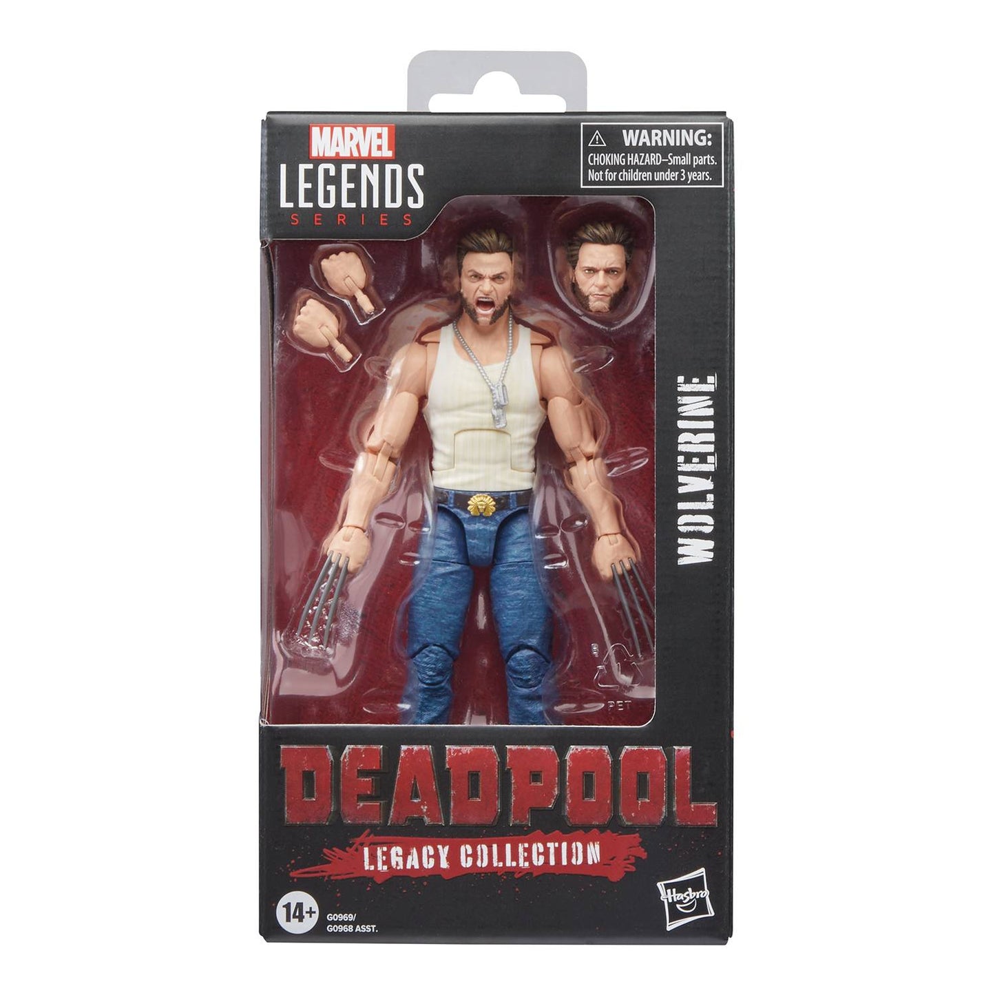 Hasbro Deadpool Legacy Collection Marvel Legends Wolverine 6-Inch Action Figure
