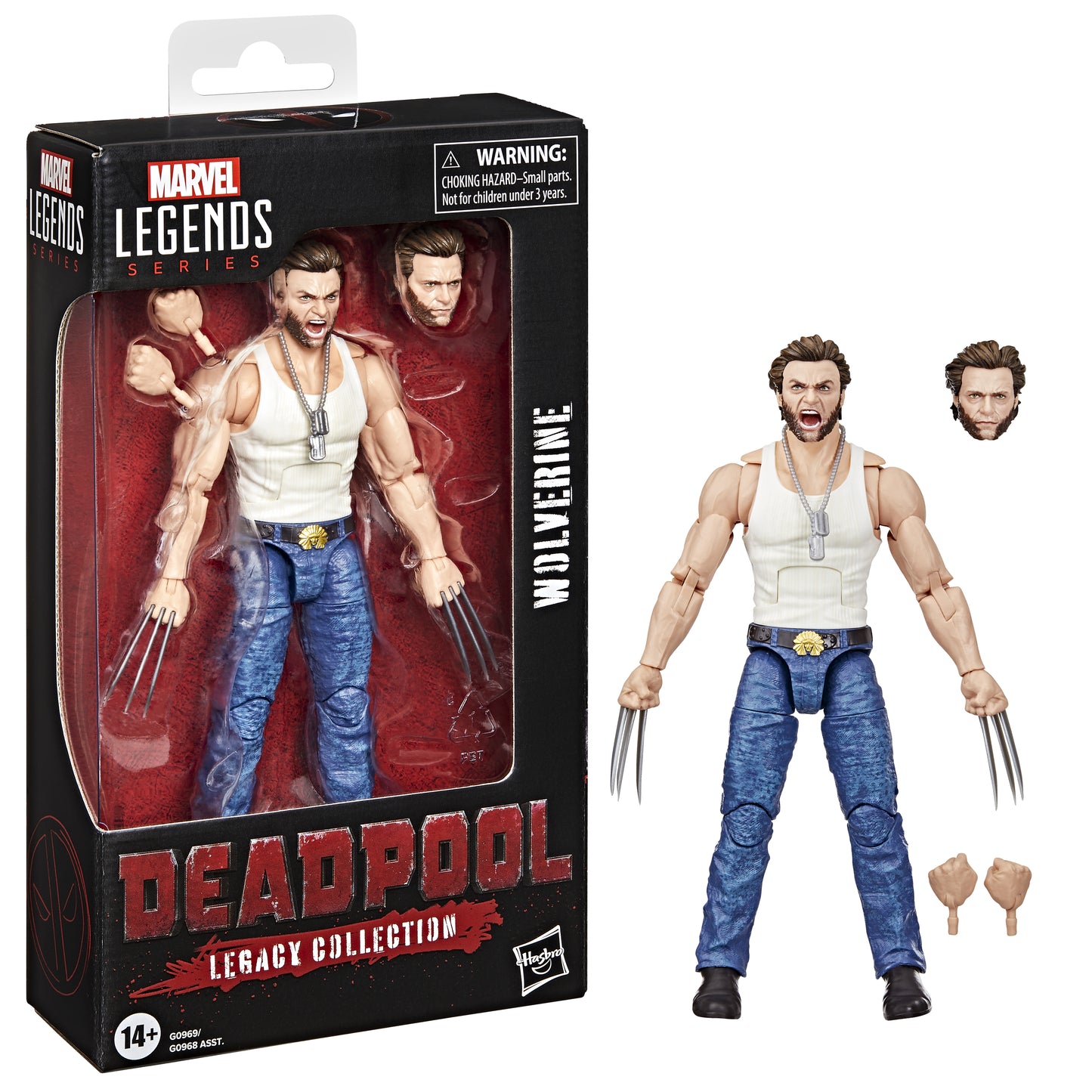 Hasbro Deadpool Legacy Collection Marvel Legends Wolverine 6-Inch Action Figure