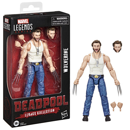 Hasbro Deadpool Legacy Collection Marvel Legends Wolverine 6-Inch Action Figure