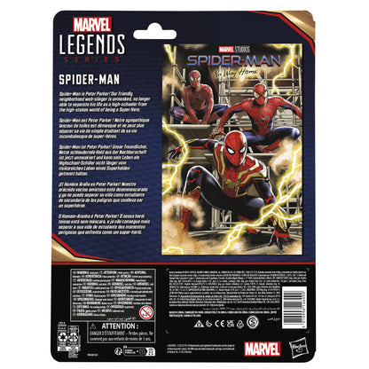 Hasbro Spider-Man Legends Retro No Way Home Tom Spidey 6-inch Action Figure