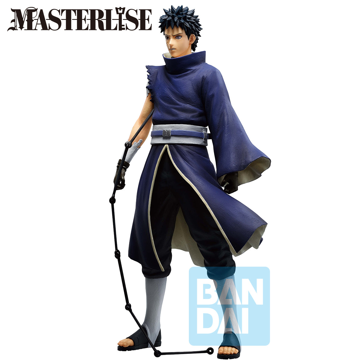 Bandai Spirits Naruto Shippuden Obito Uchiha Red Eyes Reflecting the Heart Masterlise Ichibansho Statue Figure