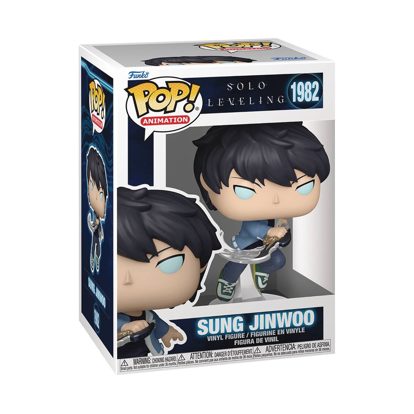 Funko POP! Anime Solo Leveling Sung Jinwoo Figure #1982 [Chase Available]