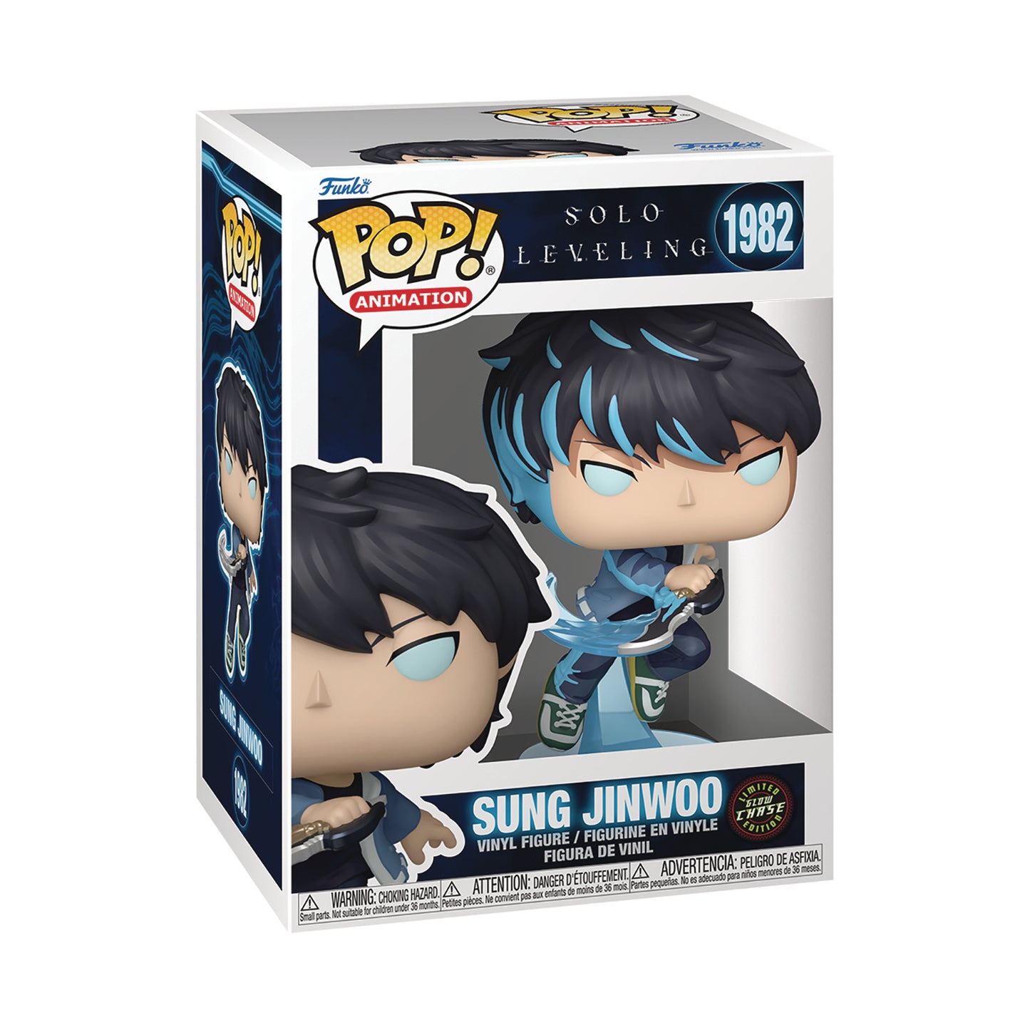 Funko POP! Anime Solo Leveling Sung Jinwoo Figure #1982 [Chase Available]