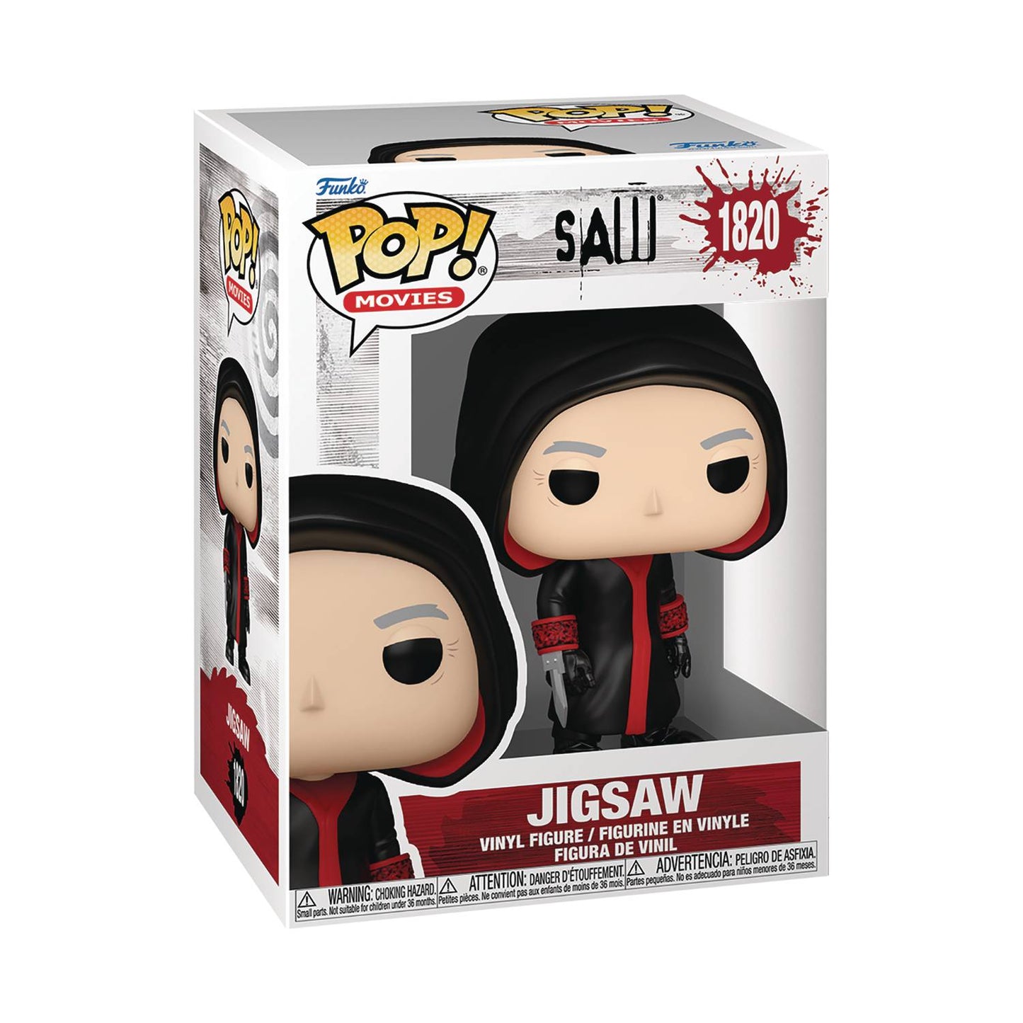 Funko POP! Movies Saw Jigsaw Figure #1820 [Chase Available]