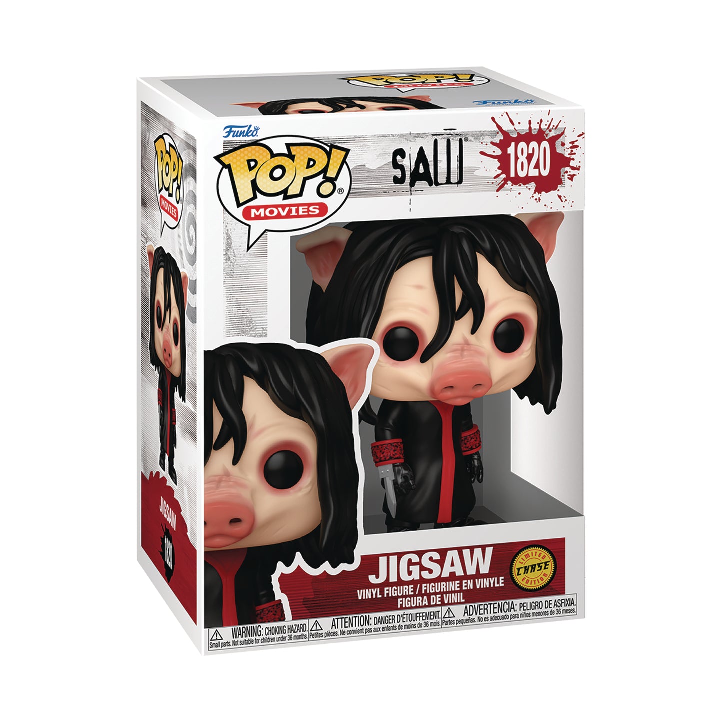Funko POP! Movies Saw Jigsaw Figure #1820 [Chase Available]