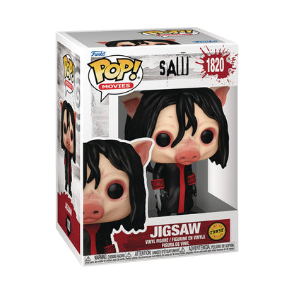 Funko POP! Movies Saw Jigsaw Figure #1820 [Chase Available]