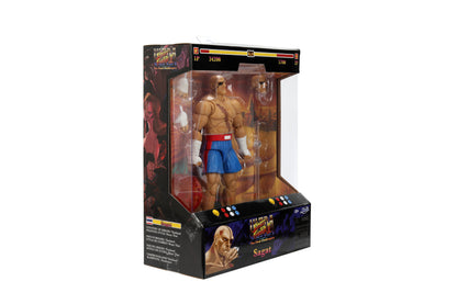 Jada Toys Ultra Street Fighter II Sagat 6-Inch Scale Deluxe Action Figure
