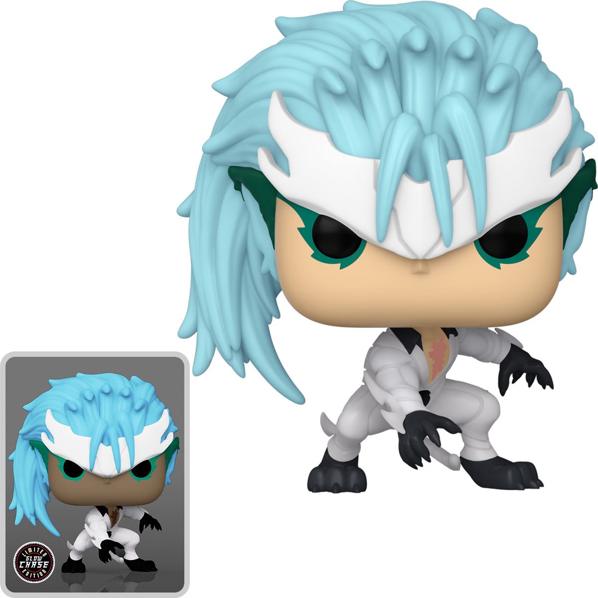 Funko POP! Anime Bleach Season 6 Grimmjow Jeagerjaques Figure #1820 (Chase Available)