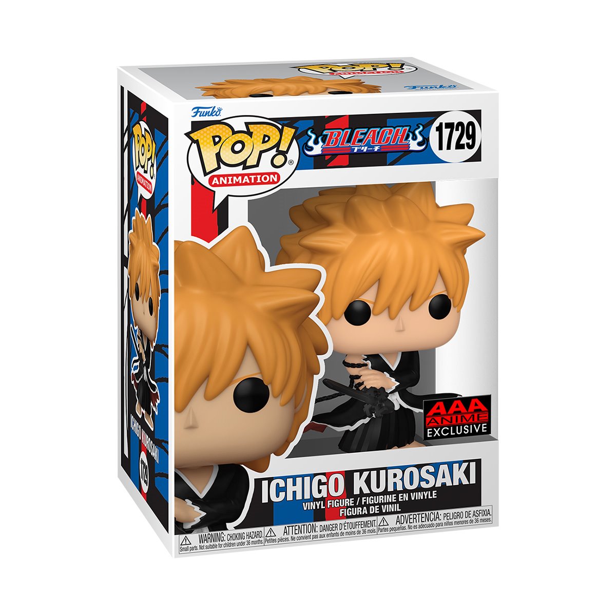 Bleach Ichigo Kurosaki Dangai Pop! Vinyl Figure #1729 - AAA Anime Exclusive