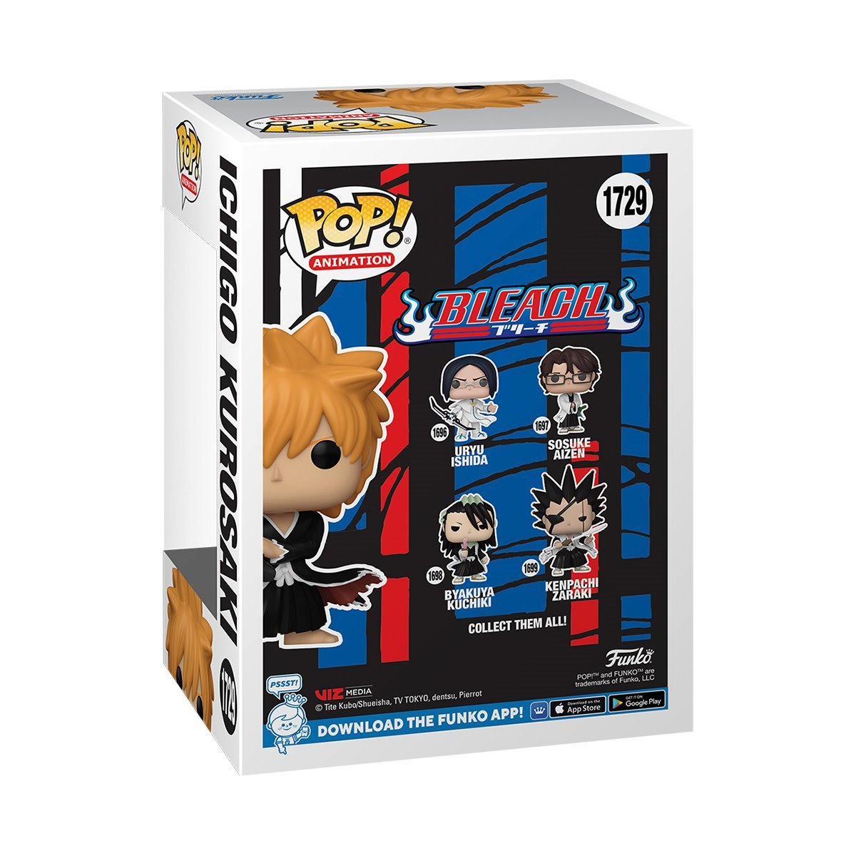 Bleach Ichigo Kurosaki Dangai Pop! Vinyl Figure #1729 - AAA Anime Exclusive