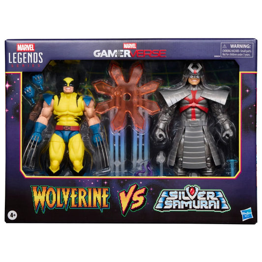 Hasbro Marvel Legends Series Gamerverse Wolverine vs. Silver Samurai 6-Inch Action Figures