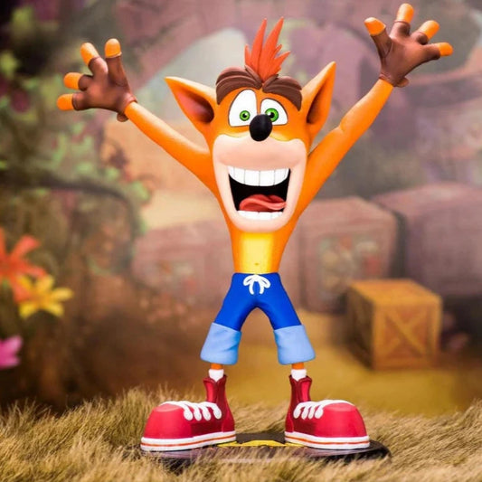 First 4 Figures Crash Bandicoot 9" PVC Figure (Standard Edition) Statue
