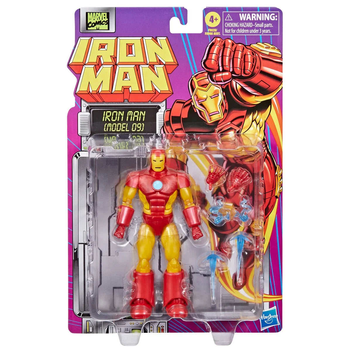 Hasbro Iron Man Marvel Legends Iron Man (Model 9) 6-Inch Action Figure